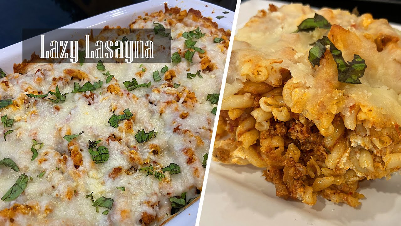 Lazy Lasagna Casserole || Easy Baked Dinner Recipe - RKC