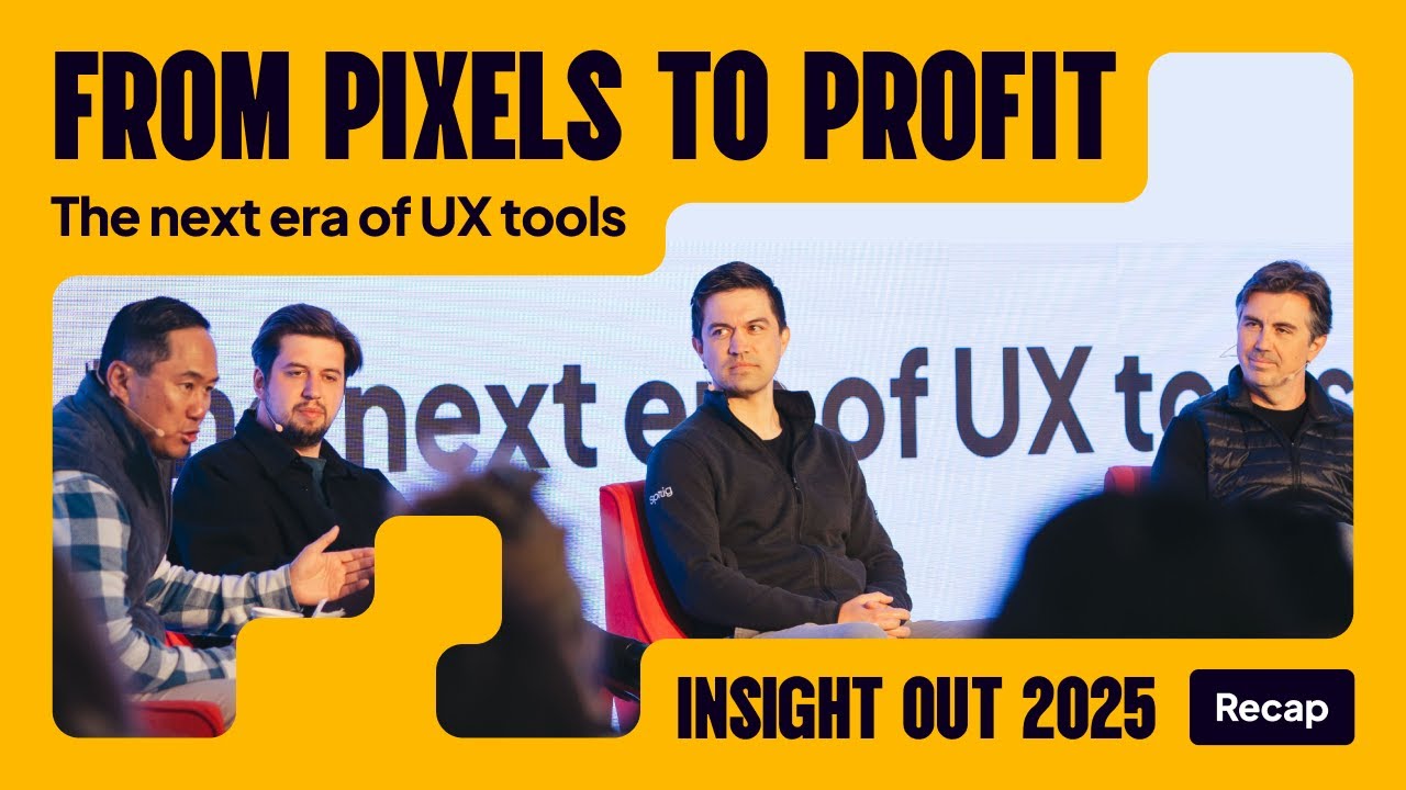 From pixels to profit: The next era of UX tools