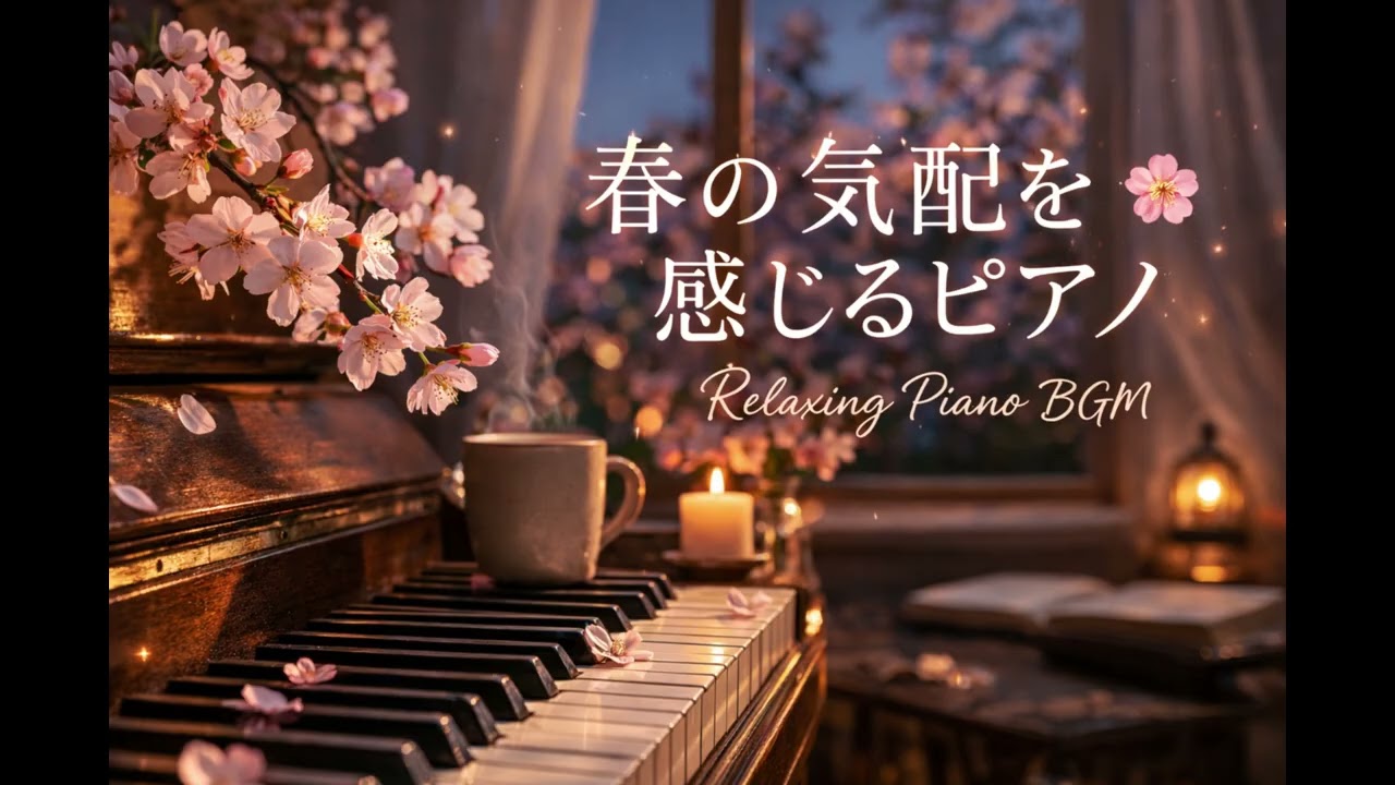 春の気配を感じるピアノ 🌸 Relaxing Piano BGM