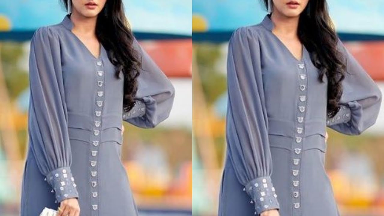 new cuff sleeve design cutting and stitching / latest sleeve design 2023 /baju sewing tips