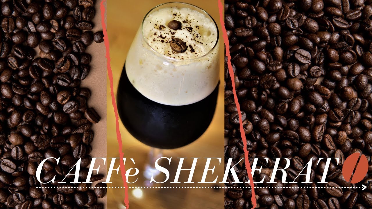 CAFF&egrave; SHEKERATO-ICED COFFEE-SRILANKANITALY FAMILY #GUARDAMAMMA-EPISODE 10
