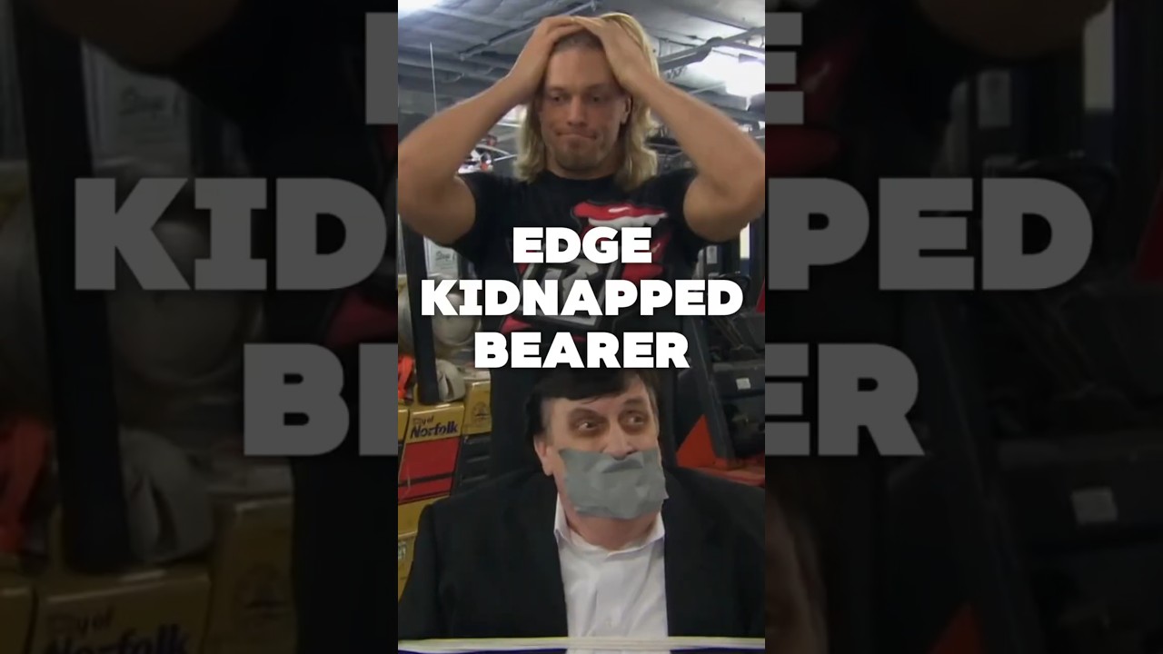 When Edge KIDNAPPED Paul Bearer #wwe #wrestling #shorts
