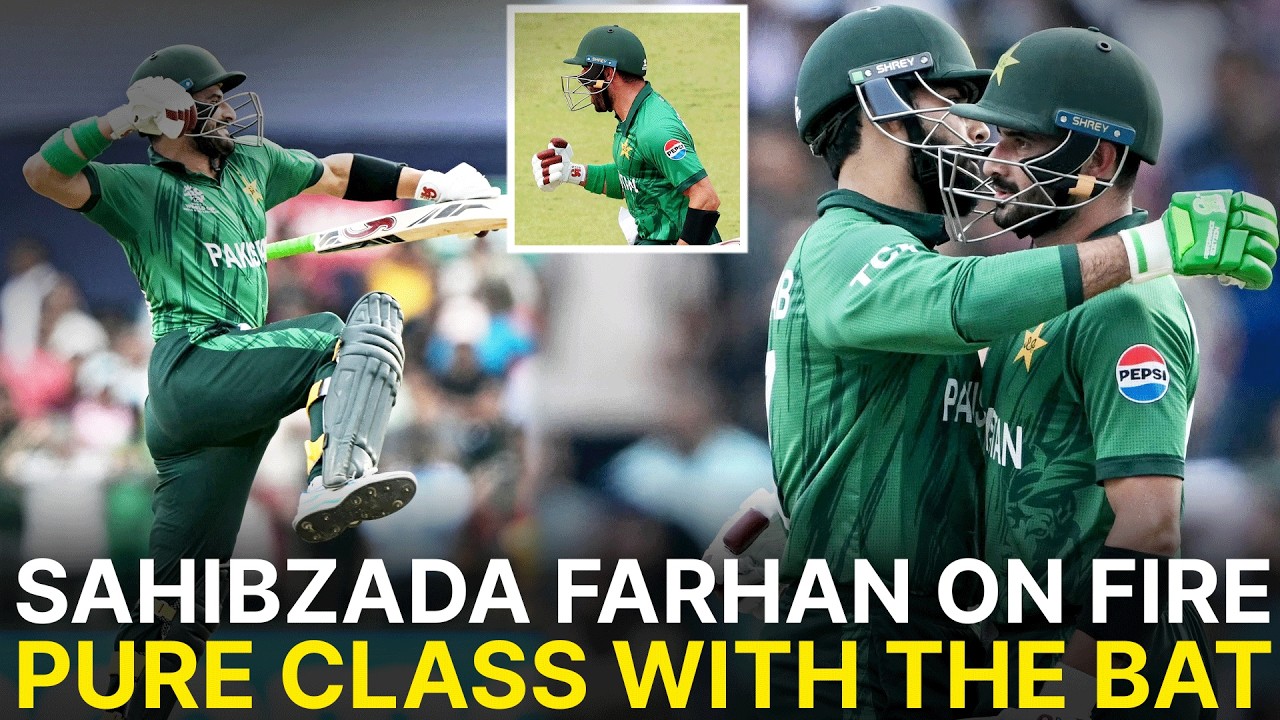 Sahibzada Farhan Dominates with Magnificent Batting vs Sri Lanka | MR1K