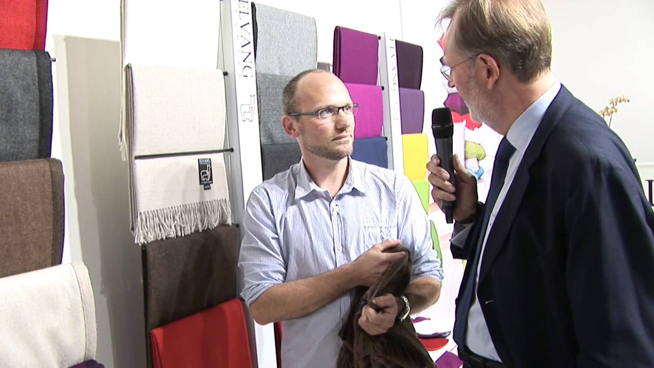 Reinhard Flötotto trifft...Elvang | Alpaka-Wolle Decken, Stoffe, Kissen - Tendence 2011