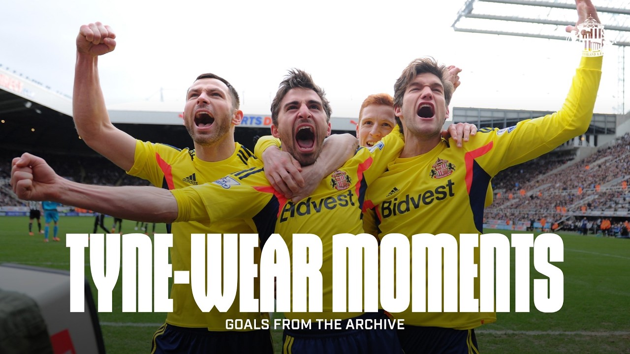 St. James' Park Strikes | Tyne-Wear Moments | Goals From The Archive