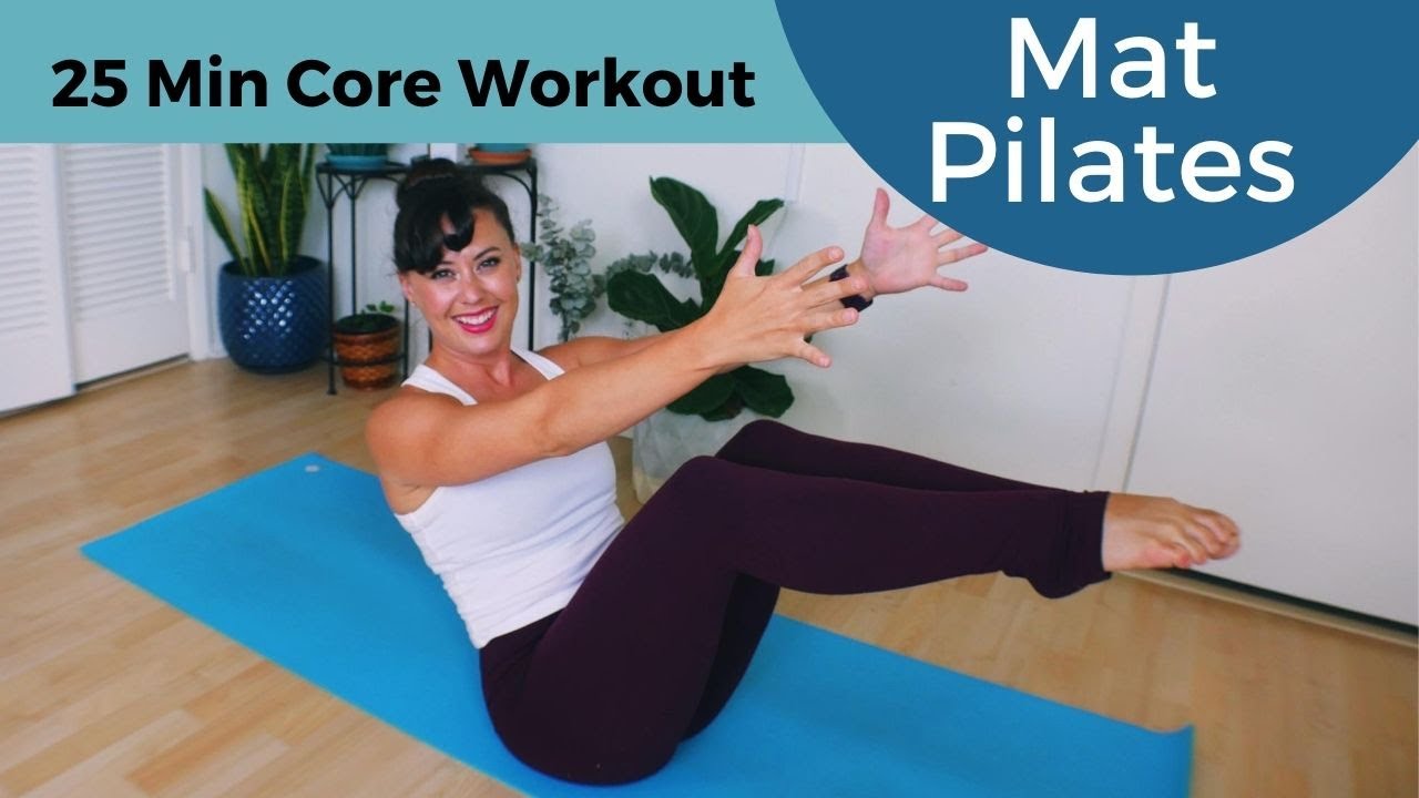 Intermediate Pilates Mat Class | Total Body at Home Workout