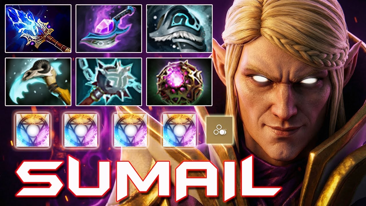 SumaiL Invoker Mid Gameplay 🔥 Pos 2 Domination | Dota 2 Pro Match!