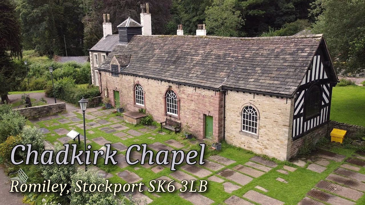 Chadkirk Estate & Chapel, Romiley, Stockport. Free tourist attraction and nature reserve.