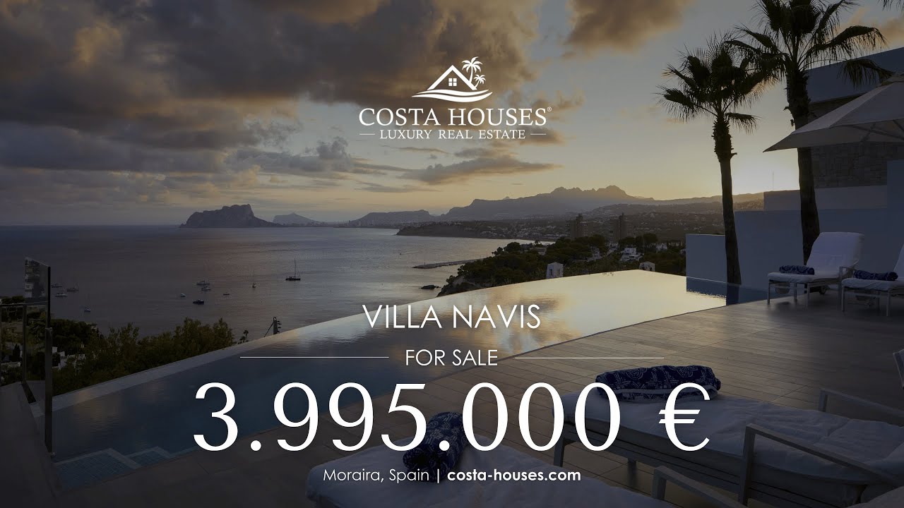 Descubra Villa Navis: Un Refugio de Lujo en El Portet Moraira, Alicante | Vistas Panoramicas al Mar