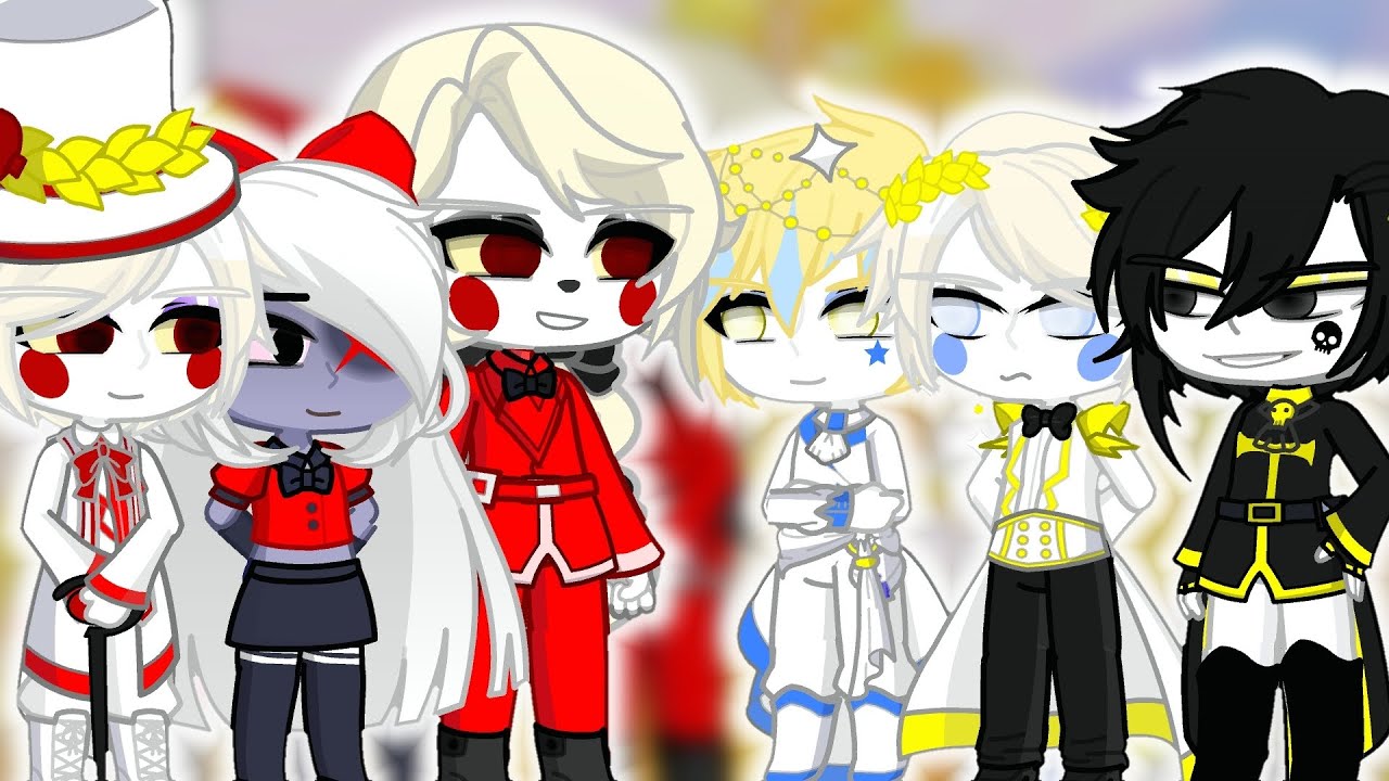 Charlie meets her other uncles|•|parte 1|•|HazbinHotel|•|MyAu!!
