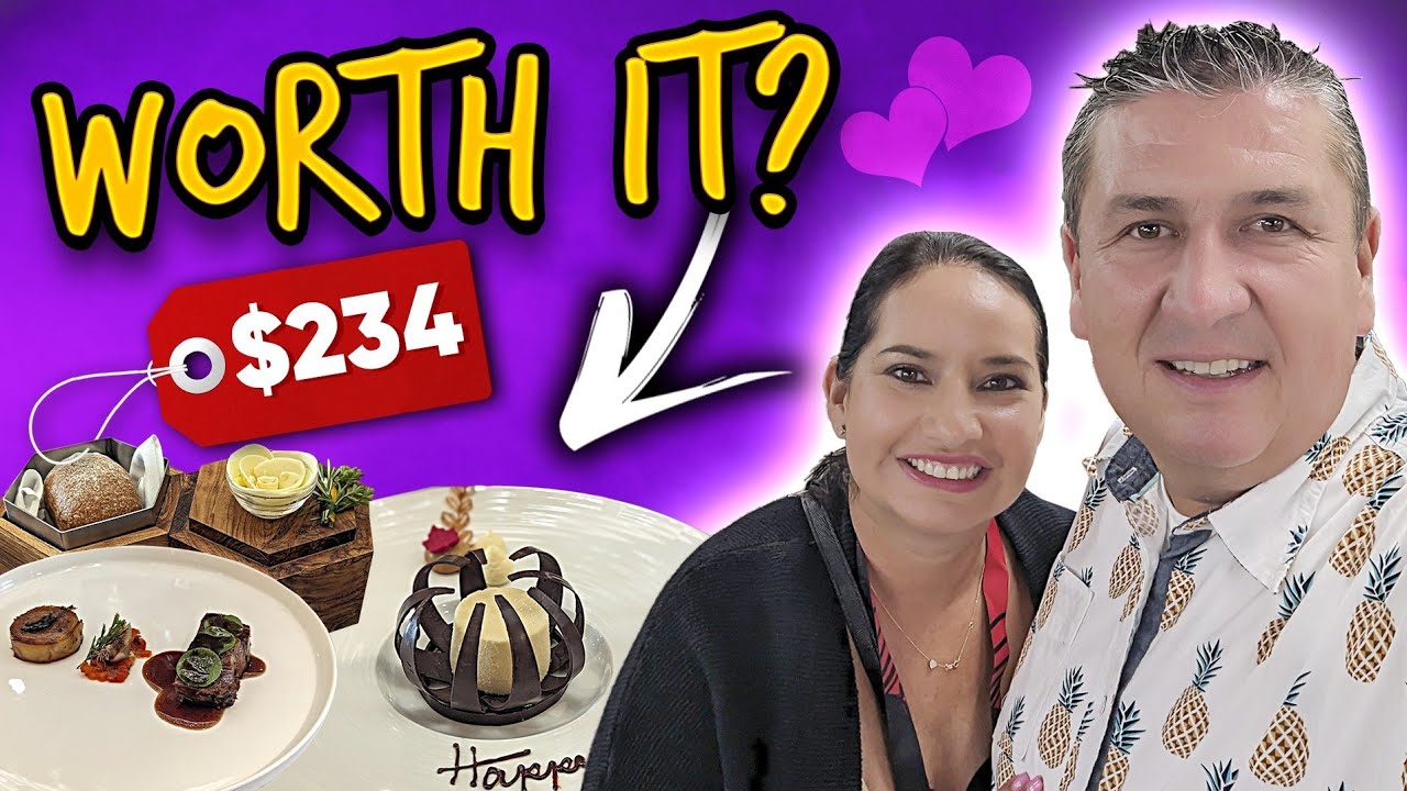 $234 For Dinner | Carnival Chef's Table | WORTH IT???