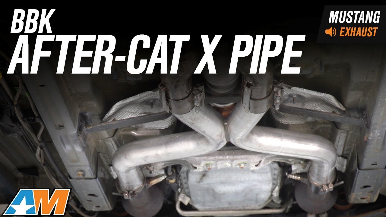 2011-2014 Mustang GT BBK After-Cat X-Pipe Exhaust Sound Clip & Install