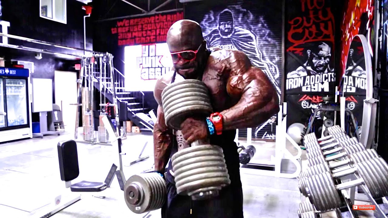 150 LB Dumbbell Curls | Kali Muscle