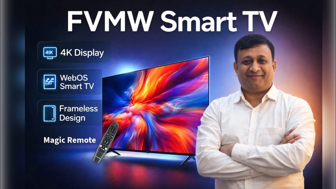 VSOONI FVMW LEDTV MODEL DEMO #viral #tv #trending #ledtv #demo #ai #best #online #sale #webos #4k 