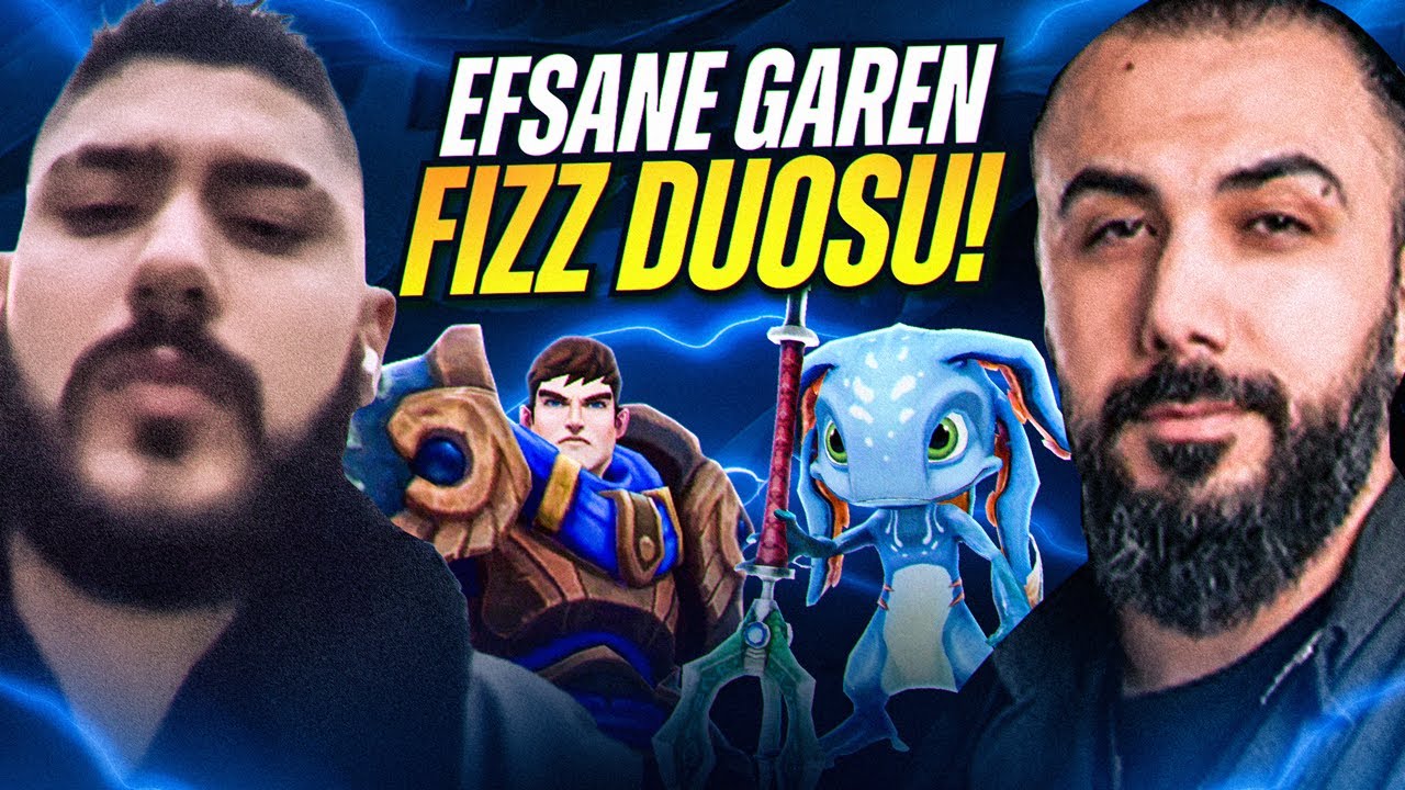 YILLARIN ESKİTEMEDİĞİ EFSANE İKİLİ @BarsG İLE GAREN VE FİZZ DUOSU !! KFCEATBOX FİZZİ DERLER