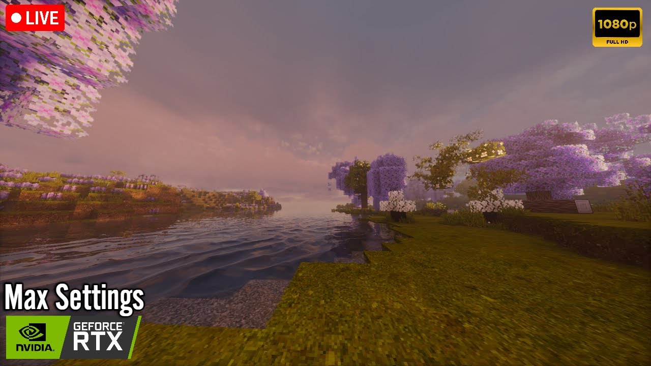 🔴 LIVE Minecraft With Realitic Graphics And Tornado Mod! RTX 5070 #minecraft #livestream