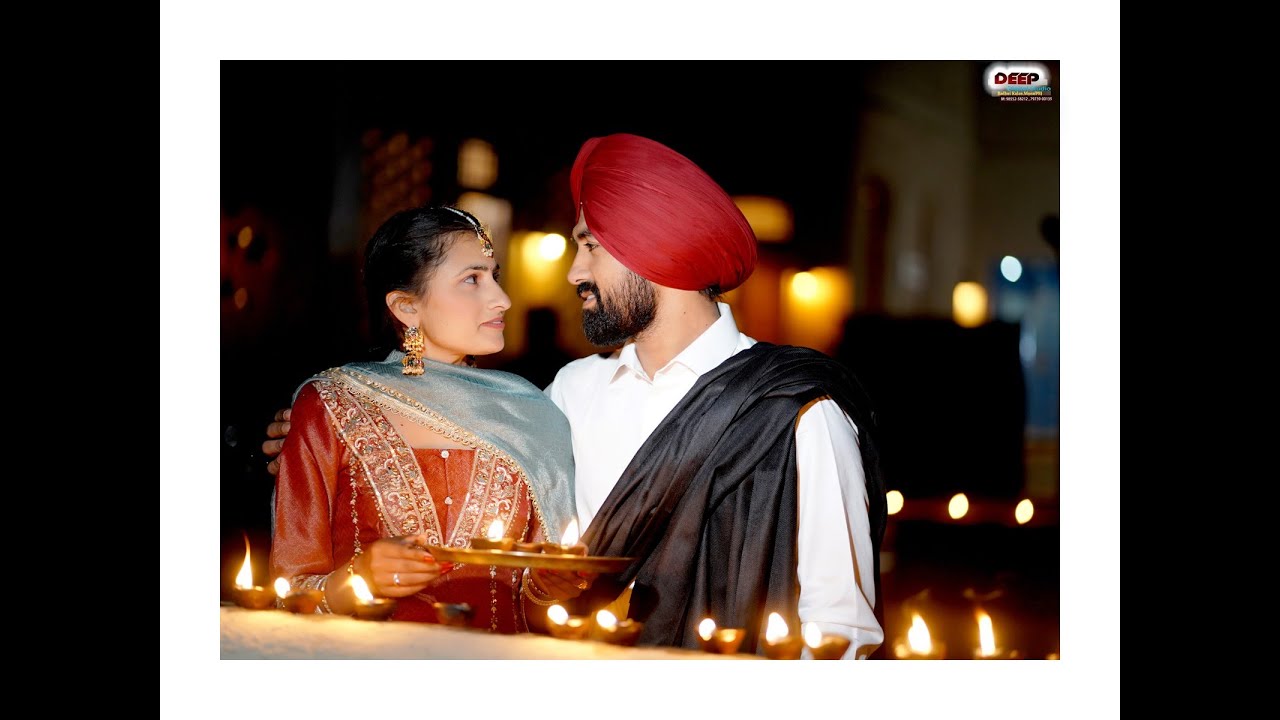 Sulakhan singh & Prabhjot kaur Wedding Live by Deep Digital studio Badhni kalan Moga +91 98552 58212