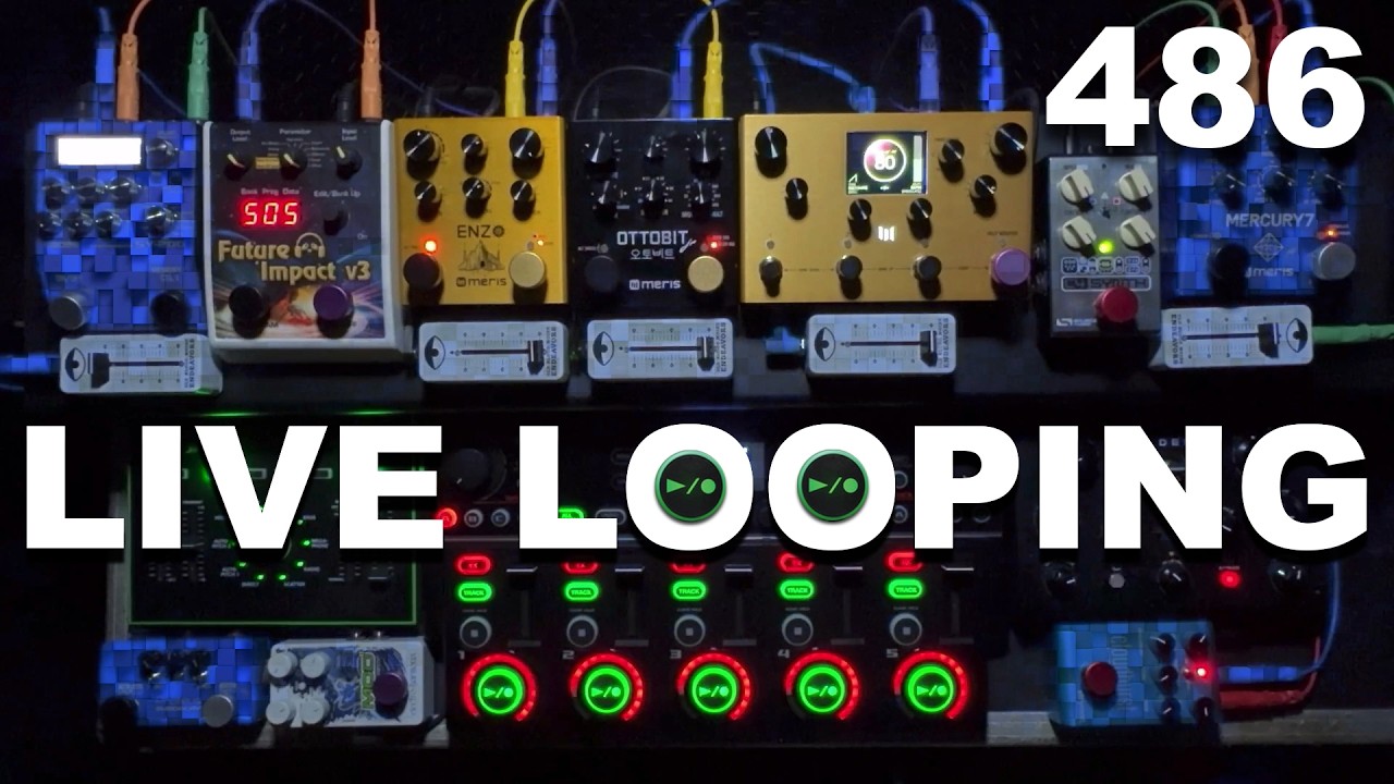 (((LIVE LOOPING))) Human Voice x Guitar Pedals ÷ BOSS RC-505 ►/ o
