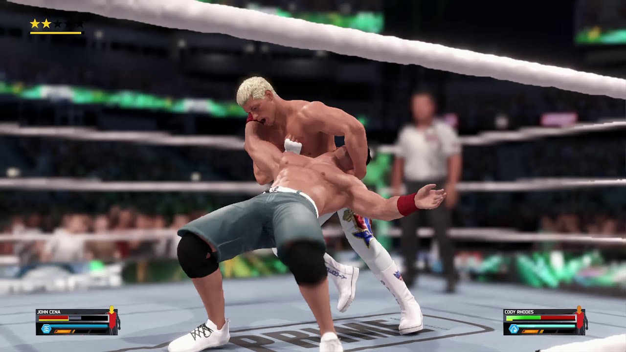 WWE2K25 - John Cena vs Cody Rhodes WWE Title