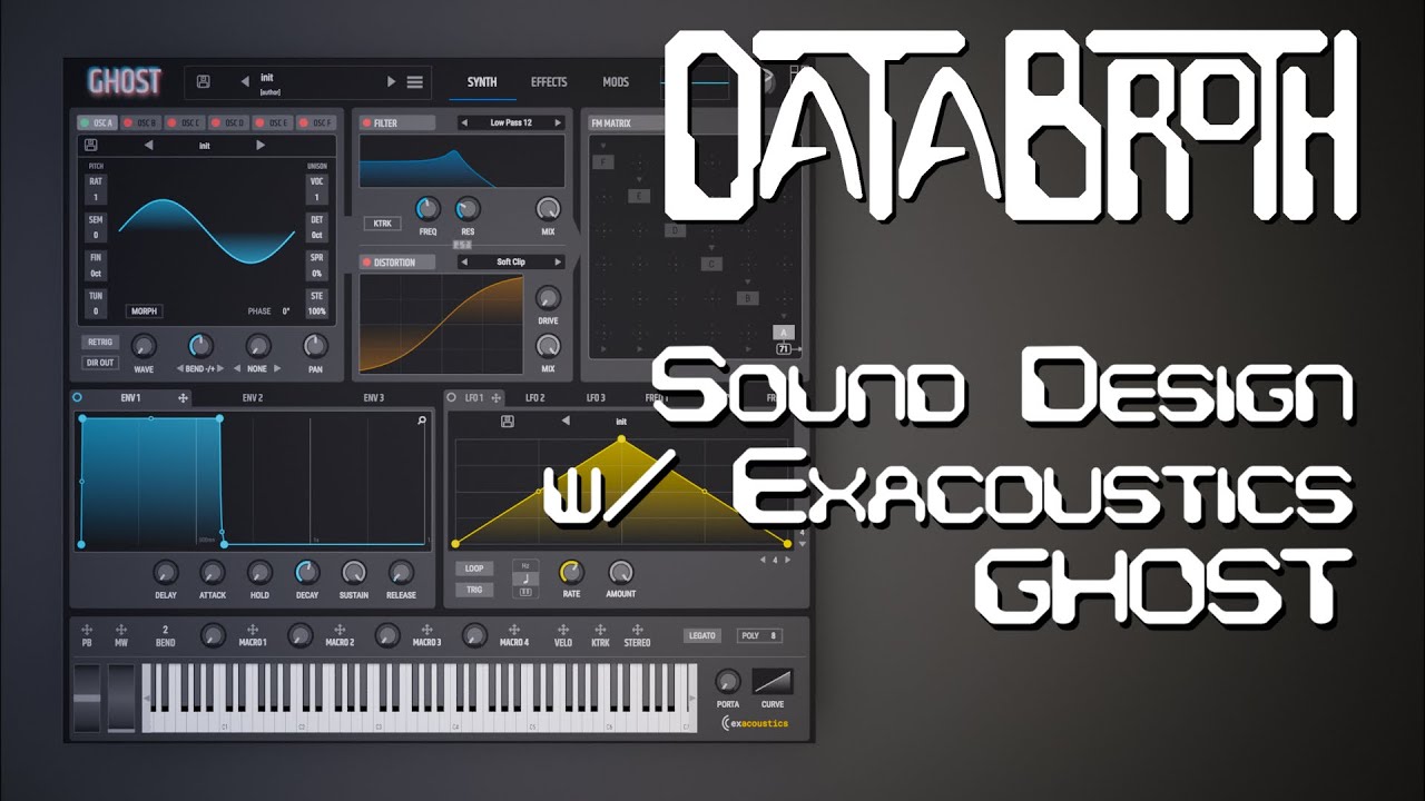 Exacoustics' GHOST new FM synth (still in beta)
