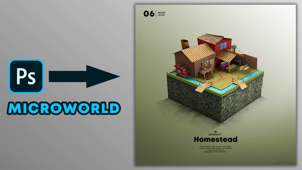 Create Microworld in photoshop like Benny Production | Homestead Photoshop Microworld
