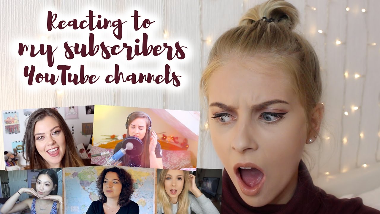 Reacting To My Subscribers YOUTUBE Channels!