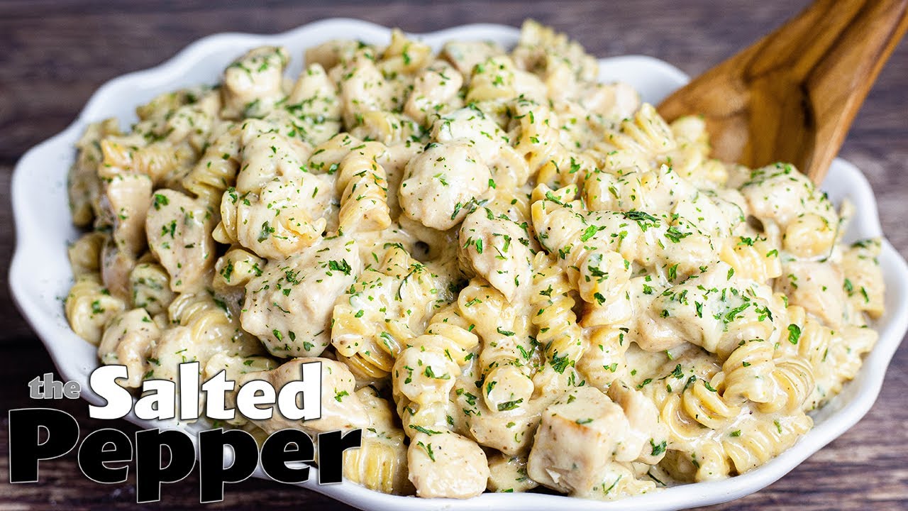 Garlic Parmesan Chicken Pasta