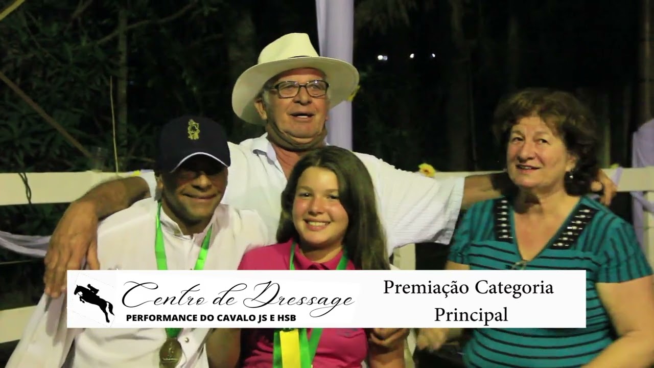 Premia&ccedil;&atilde;o Categoria Principal Centro de Dressage Haras S&atilde;o Benedito