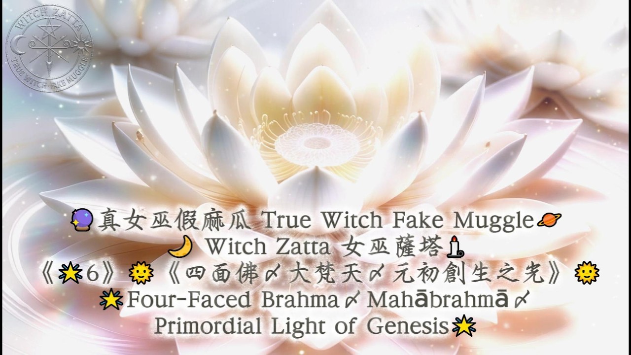 《🌟6》🌞《四面佛・大梵天・元初創生之光》🌞🌟Four-Faced Brahma・Mahābrahmā・Primordial Light of Genesis🌟
