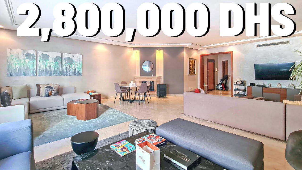 Luxueux Appartement Très haut standing À Vendre à Racine, Casablanca | Edna. Tour  شقة فاخرة حديثة