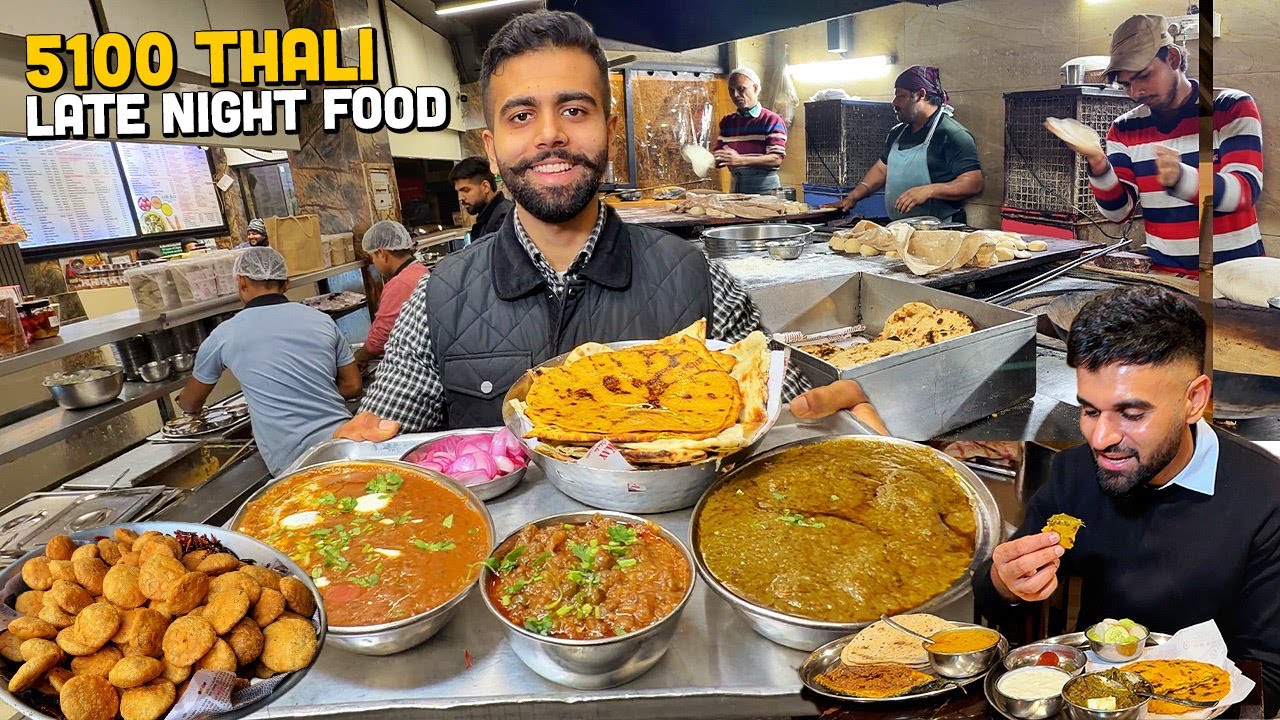 Level 3000 Late Night Indian Street Food | Butter Paneer Masala, Dal Makhani, Lachha Paratha, Momos