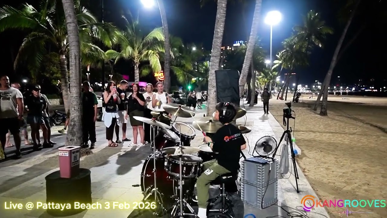 Live @ Pattaya Beach 3 Feb 2026