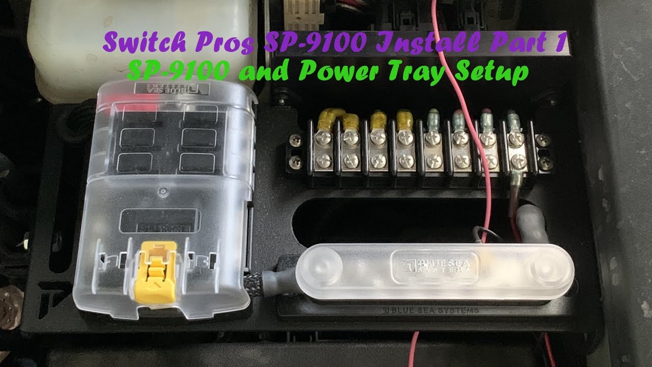 Switch Pros Install Part 1 - SP9100 and Power Tray Setup