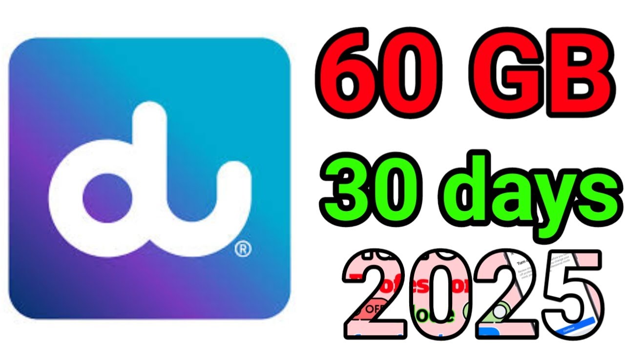 du 60gb data plan code uae | du 60gb data plan | du 60 gb package