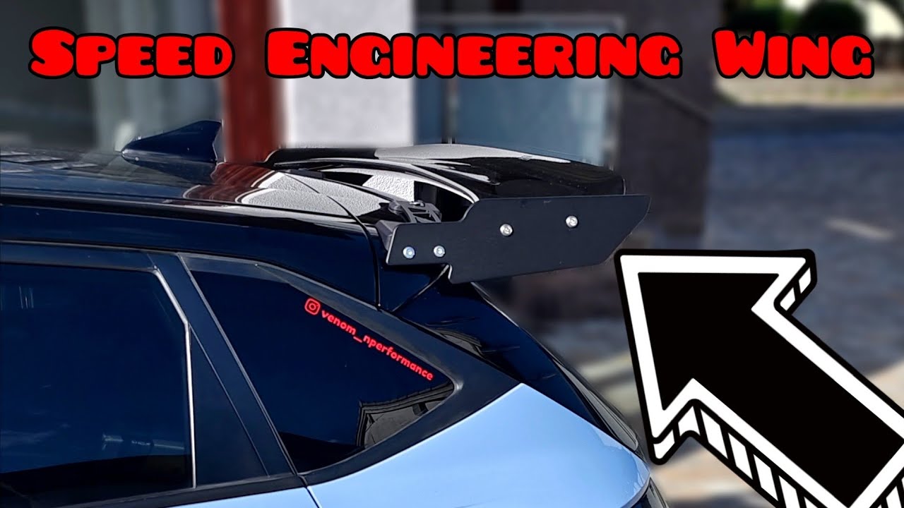 Hyundai I20N - Speed Engineering Wing Montage 😍