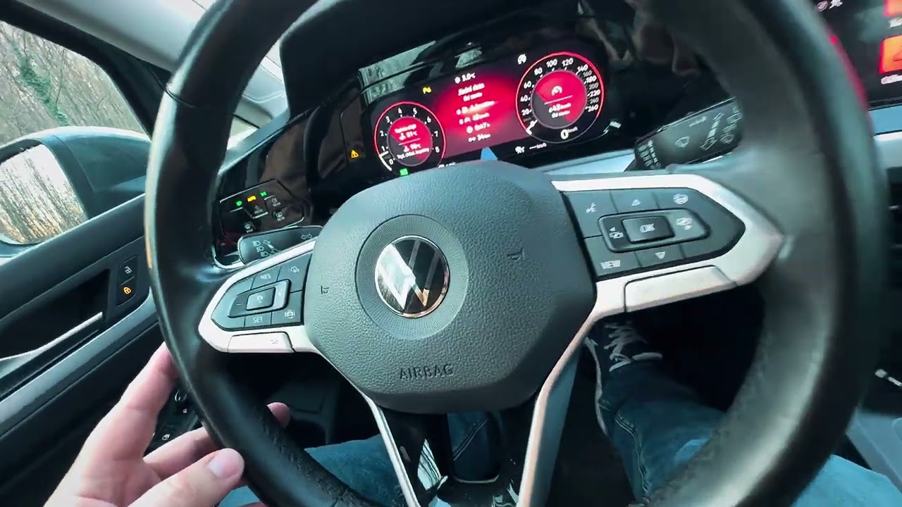 VW Golf VIII 1.5 TSI 2020, komentovaná projížďka zakoupeného auta.