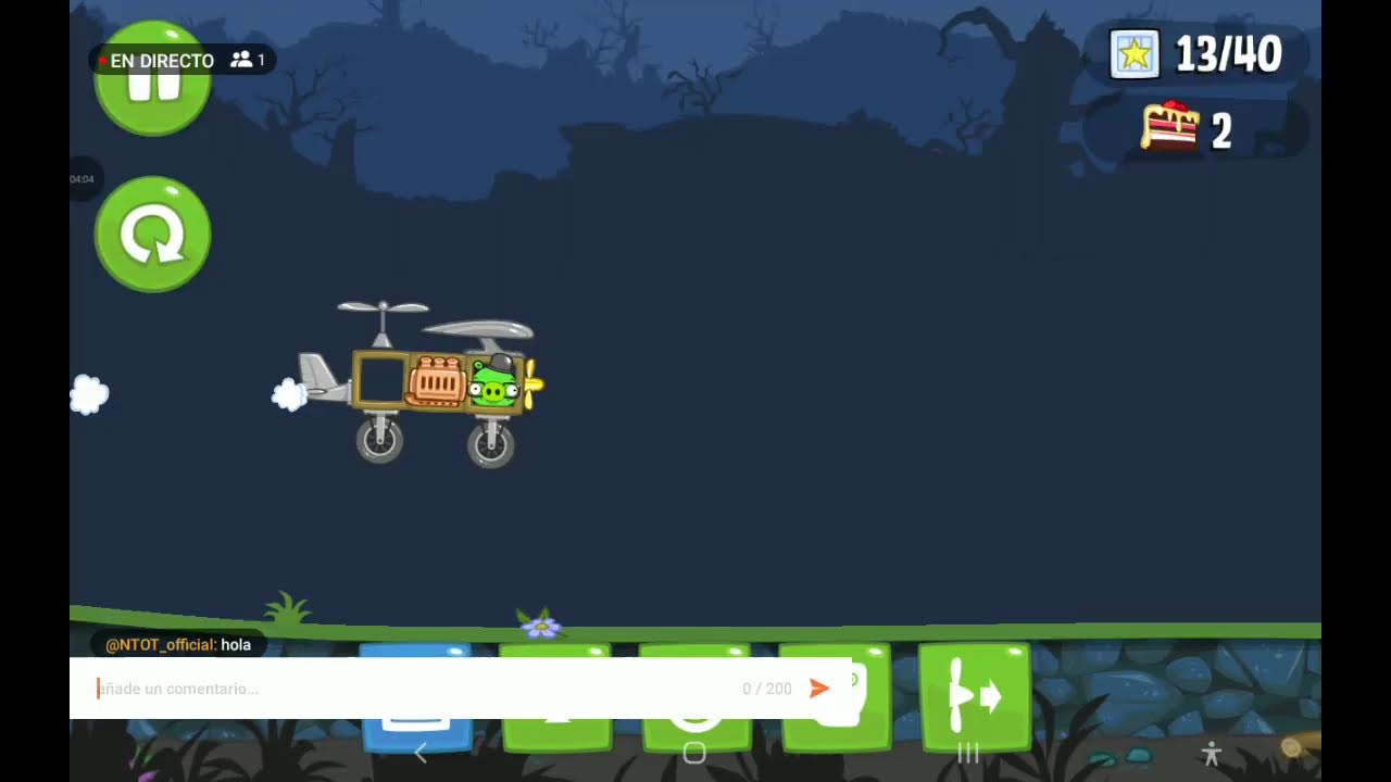 Jugando Bad Piggies