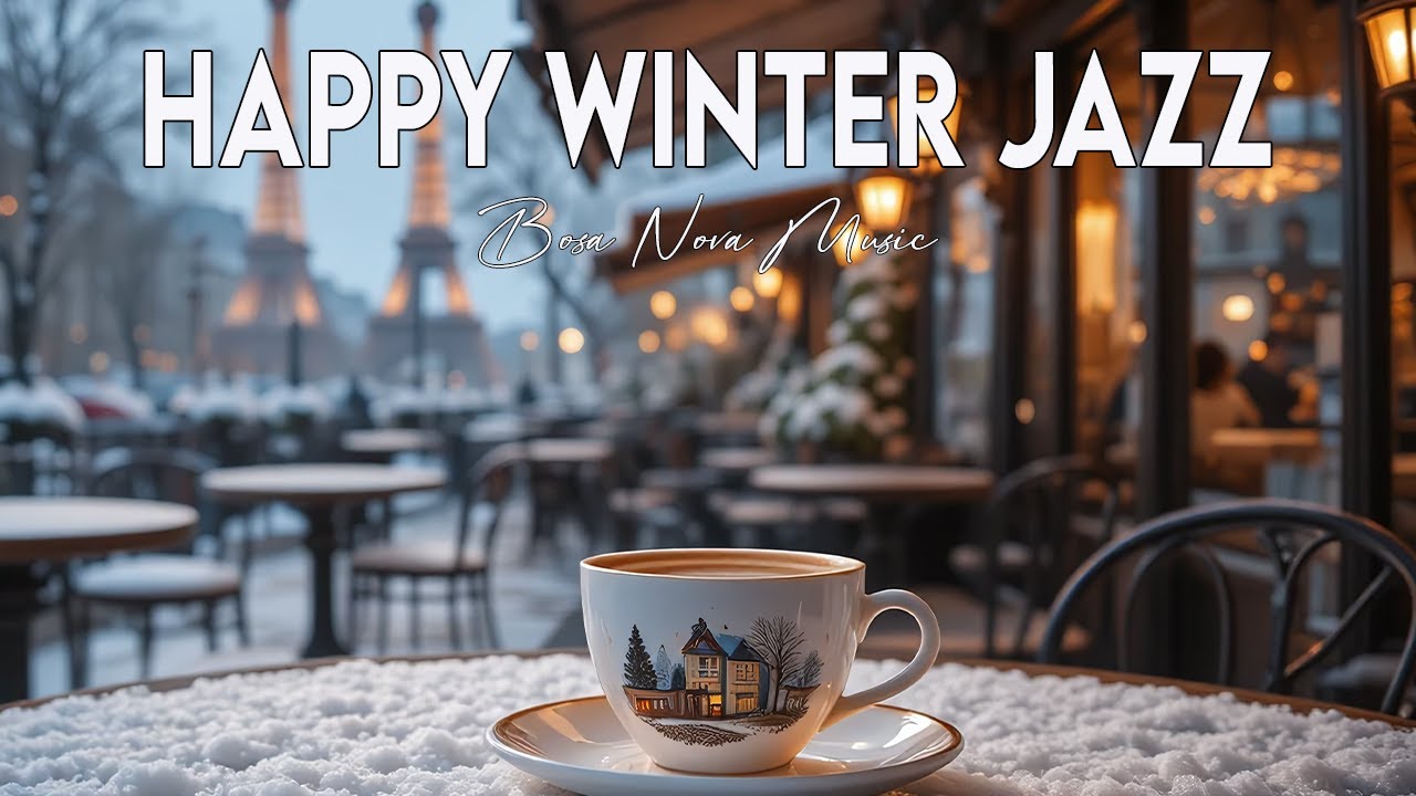 Morning Jazz Music | Relaxing Winter Coffee Music & Bossa Nova Instrumental for Positive Mood✨