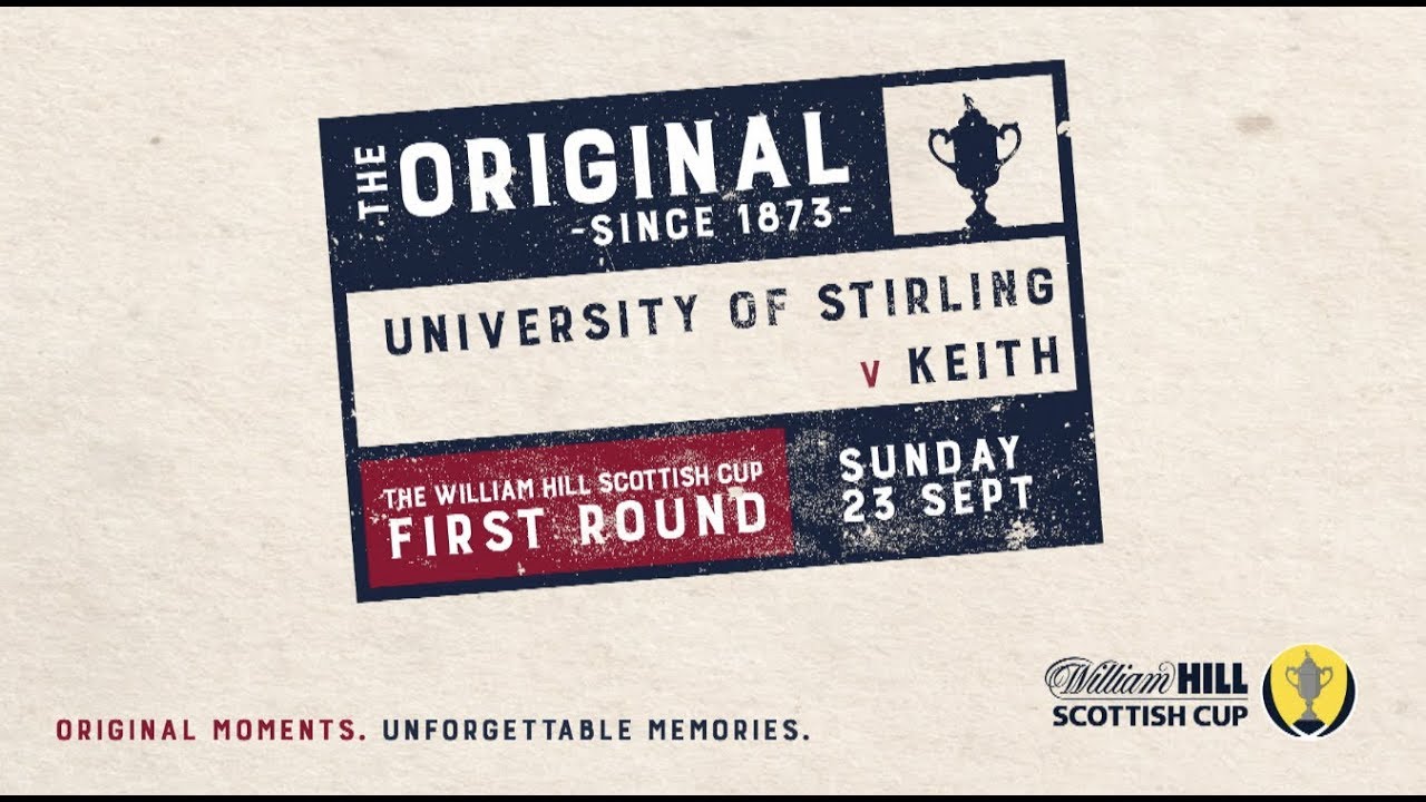 University of Stirling 2-1 Keith | William Hill Scottish Cup 2018-19 – First Round