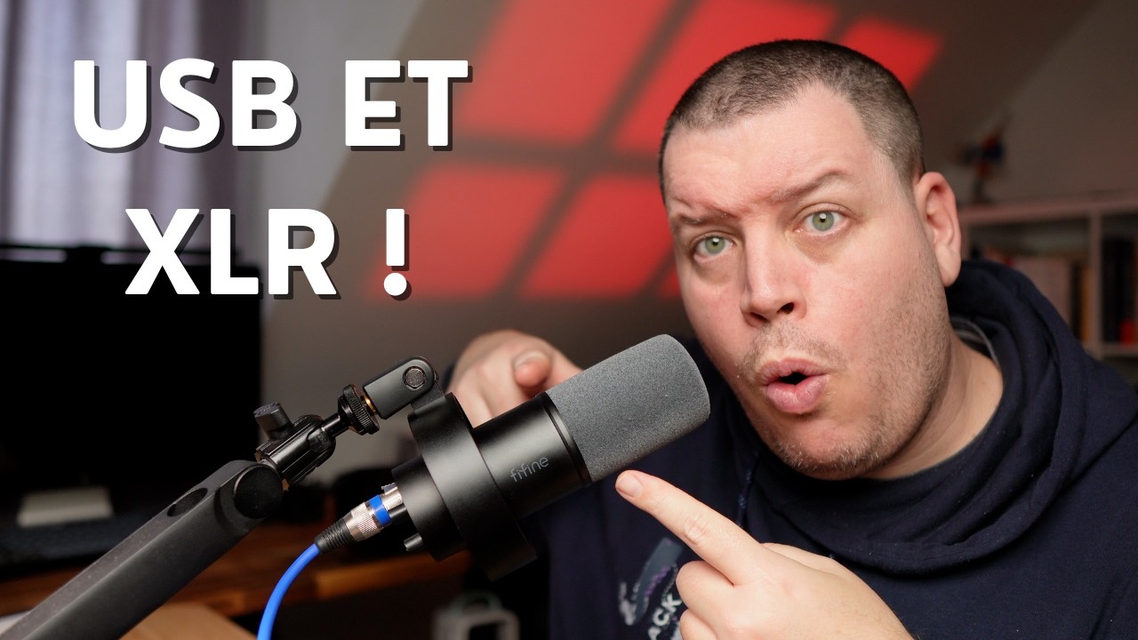 Test Micro USB et XLR : le Fifine K688 est assez impressionnant !