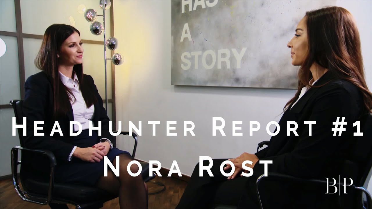 B|P Headhunter Report #1 Interview mit Managing Consultant Nora Rost | BludauPartners