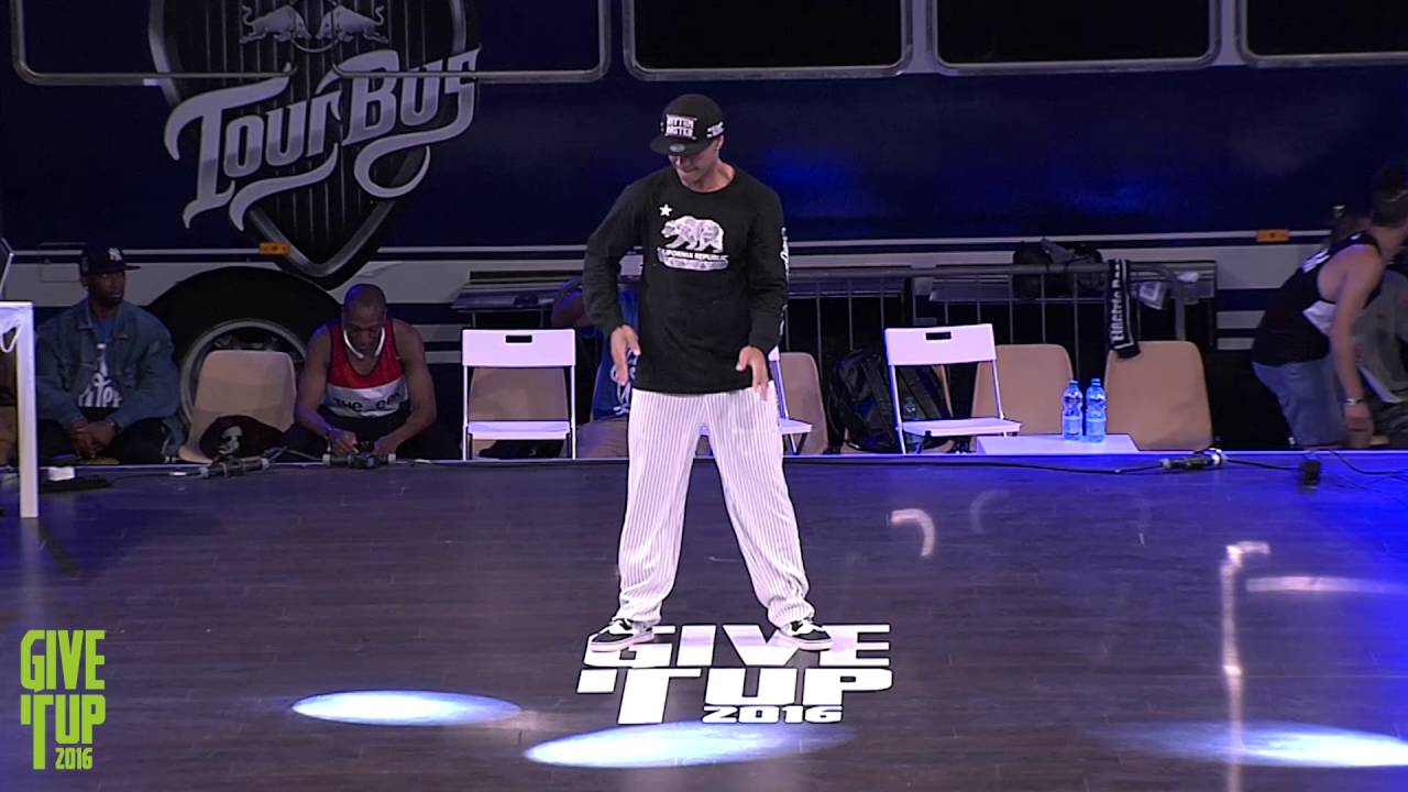Jr Boogaloo, Kei, Franquey Popping judges Demo feat Mofak and Makvel @Giveitup2016