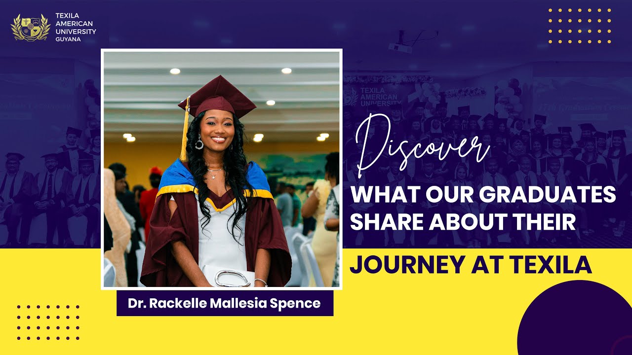 🎓 Dr. Rackelle Mallesia Spence (Jamaica) | MD Graduation at Texila American University