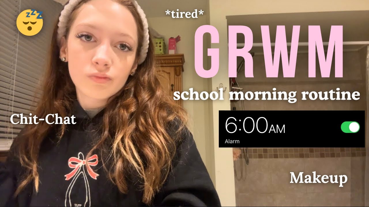 GRWM: Back to School After Winter Break ❄️ Hair, Makeup & Glow-Up ✅