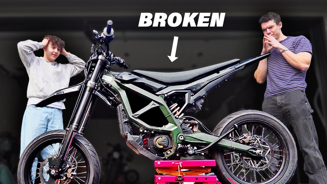 He Bought a Cheap Surron... We Fixed It for FREE