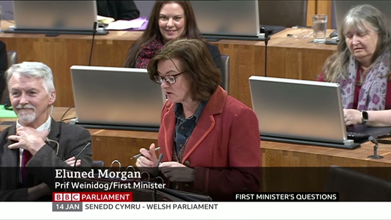 Welsh First Minister's Questions (14/01/25)