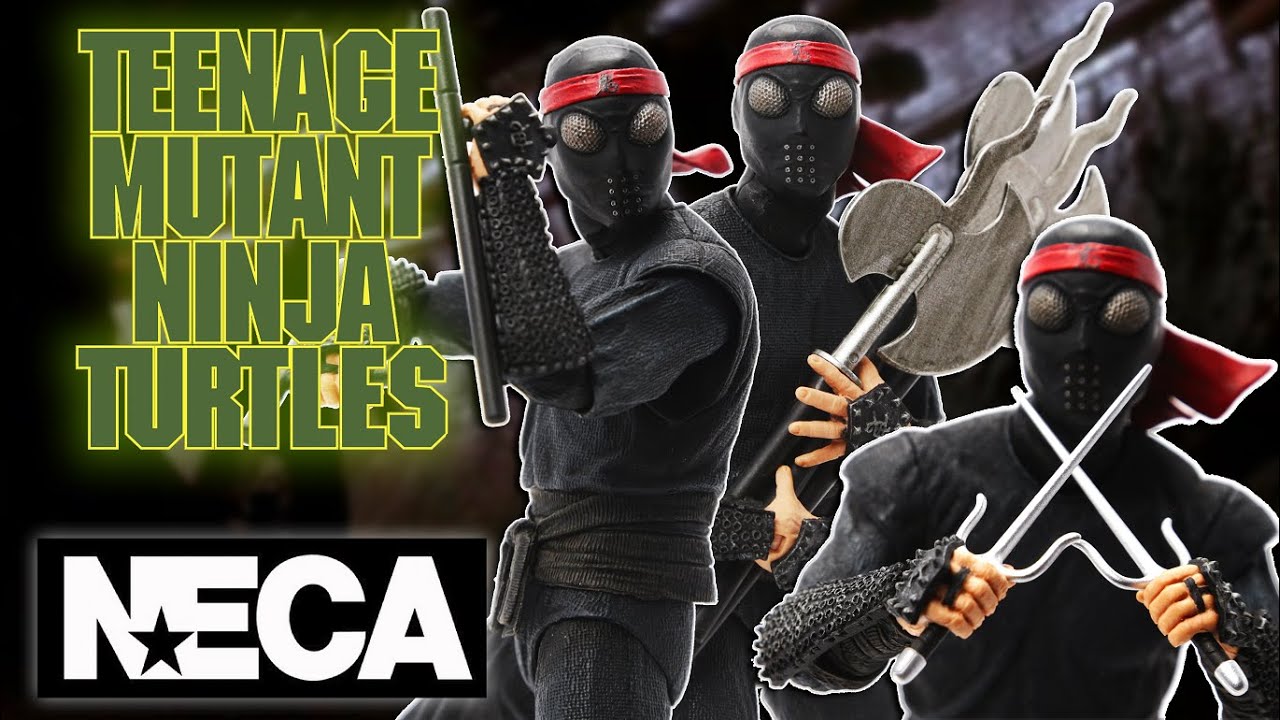 TMNT Movie Foot Soldiers| NECA | Action Figure Review