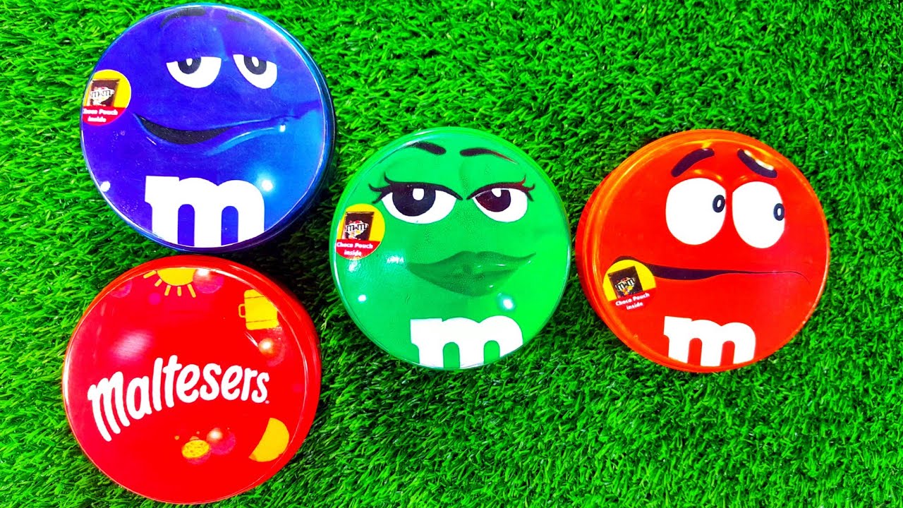 3 Minutes Satisfying with Delightful Unboxing Sweet Maltesers and M&M'S Candy. ..