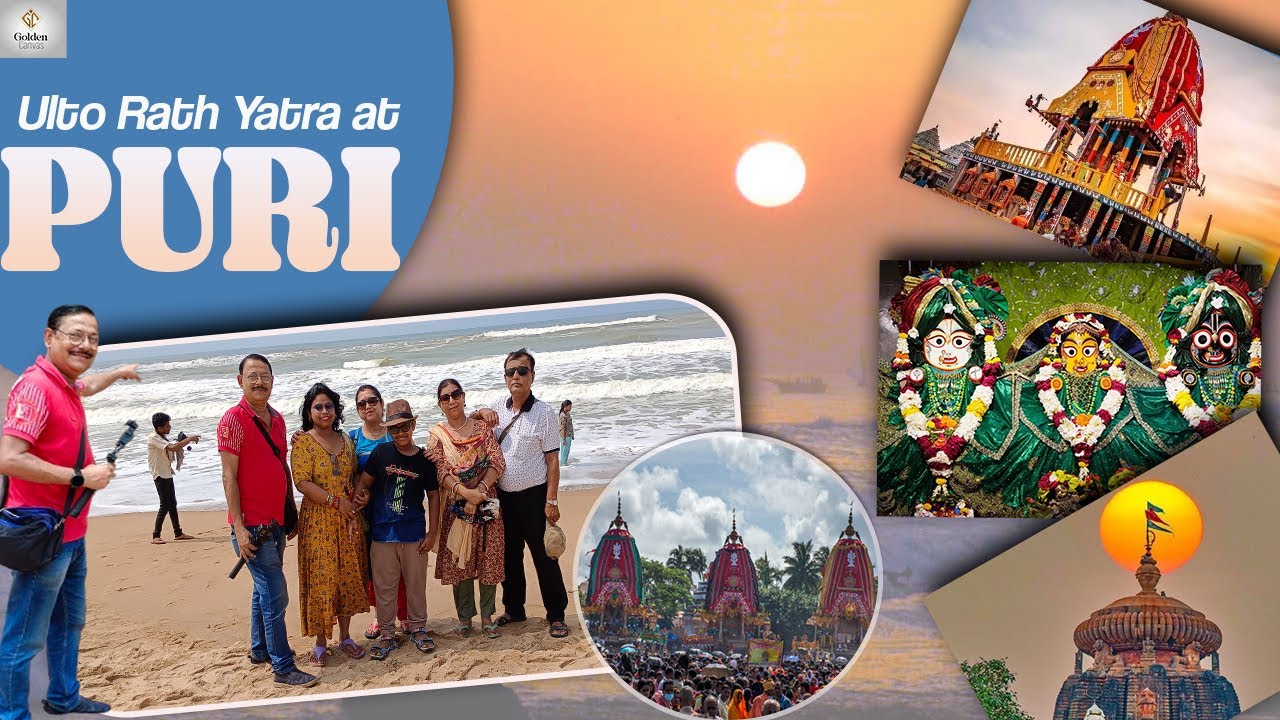Puri Ulta Rath Yatra 2024 | Golden Canvas