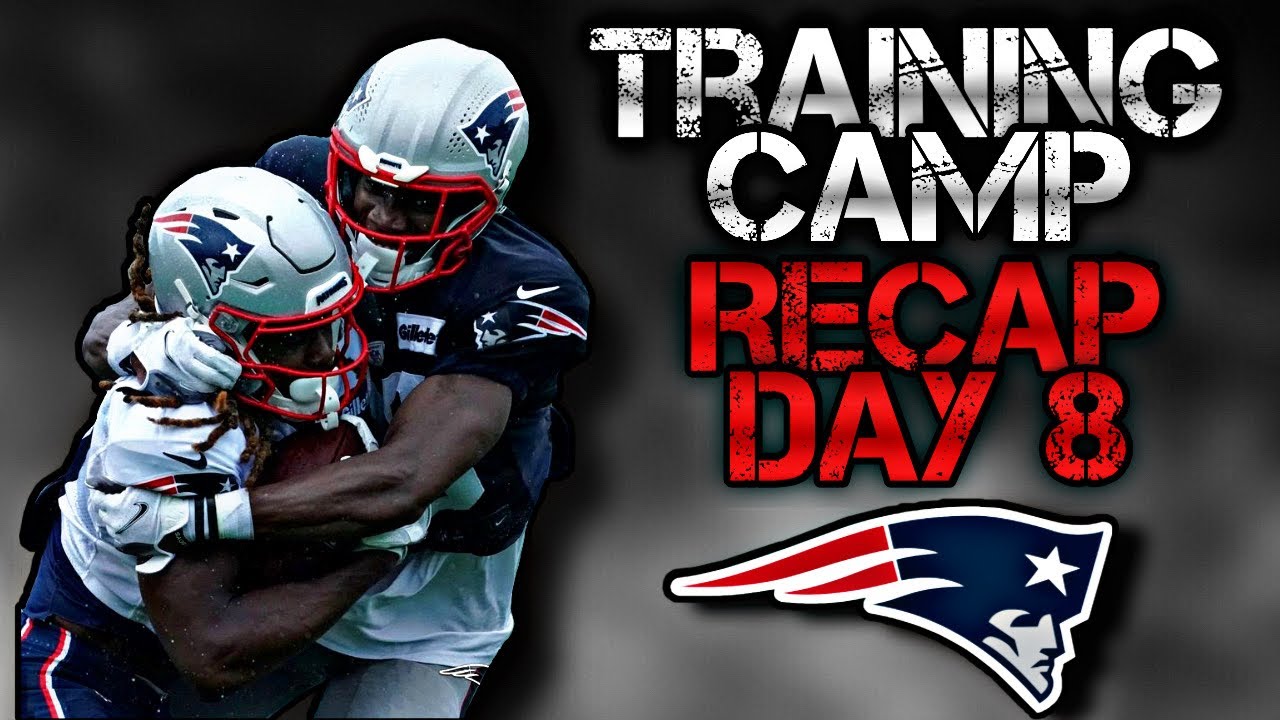 New England Patriots Training Camp Recap Day 8 | Rainy Day Results in Injuries